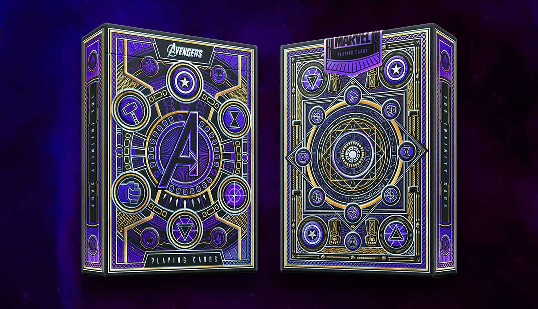 Win Marvel Avengers Playing Cards