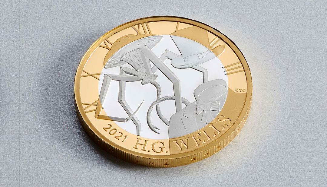 Win A H.G. Wells £2 Coin Pack