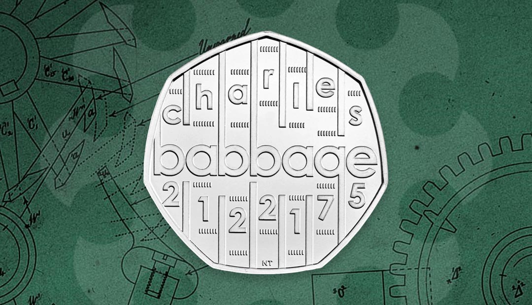 Win A Charles Babbage 50p Coin Pack