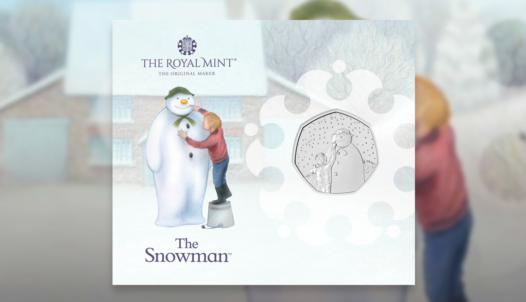 Win The Snowman 50p Coin Pack