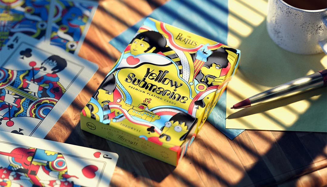 Win Beatles Yellow Submarine Playing Cards