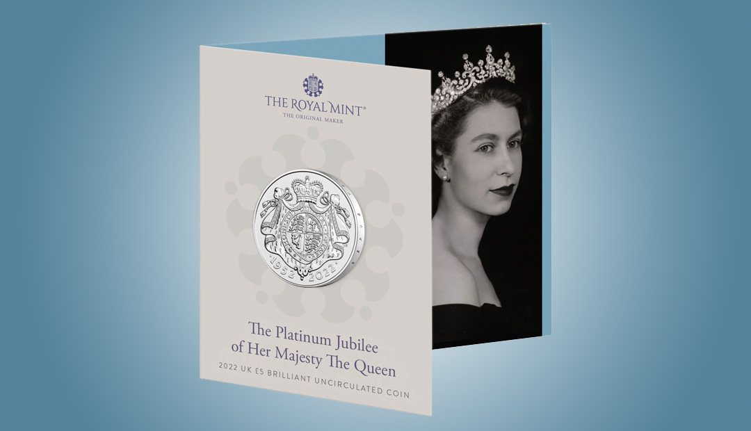 Win A 2022 Platinum Jubilee £5 Coin Pack